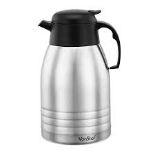 Luxury 2 Litre Insulated Vacuum Jug Flask, Double Walled Stainless Steel For Tea - S2. Product