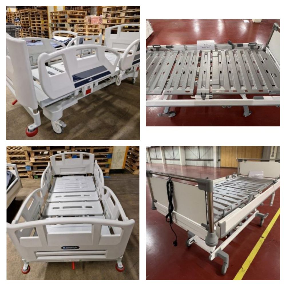 BRAND NEW KENMAK HOSPITAL BEDS IN VARIOUS DESIGNS, RRP OVER 3K PER BED