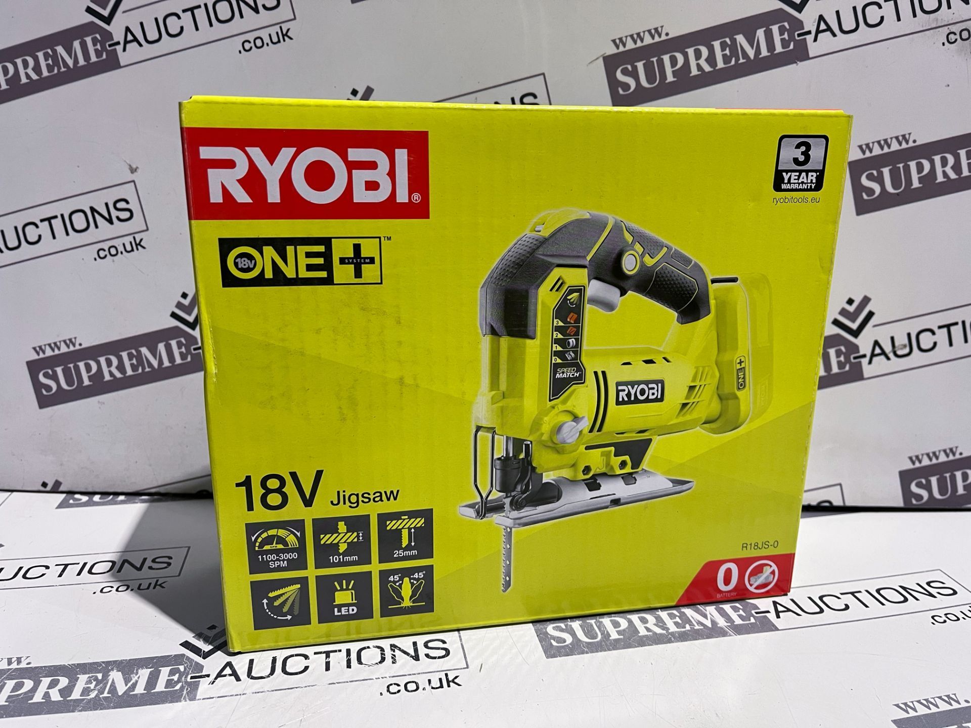 TRADE LOT 10 X BRAND NEW RYOBI 18V CORDLESS JIGSAW RRP £129 R2.3