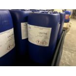 9 X Sealed 25l Tubs of Xziox ACT900 10% Hydrochloric Acid Solution
