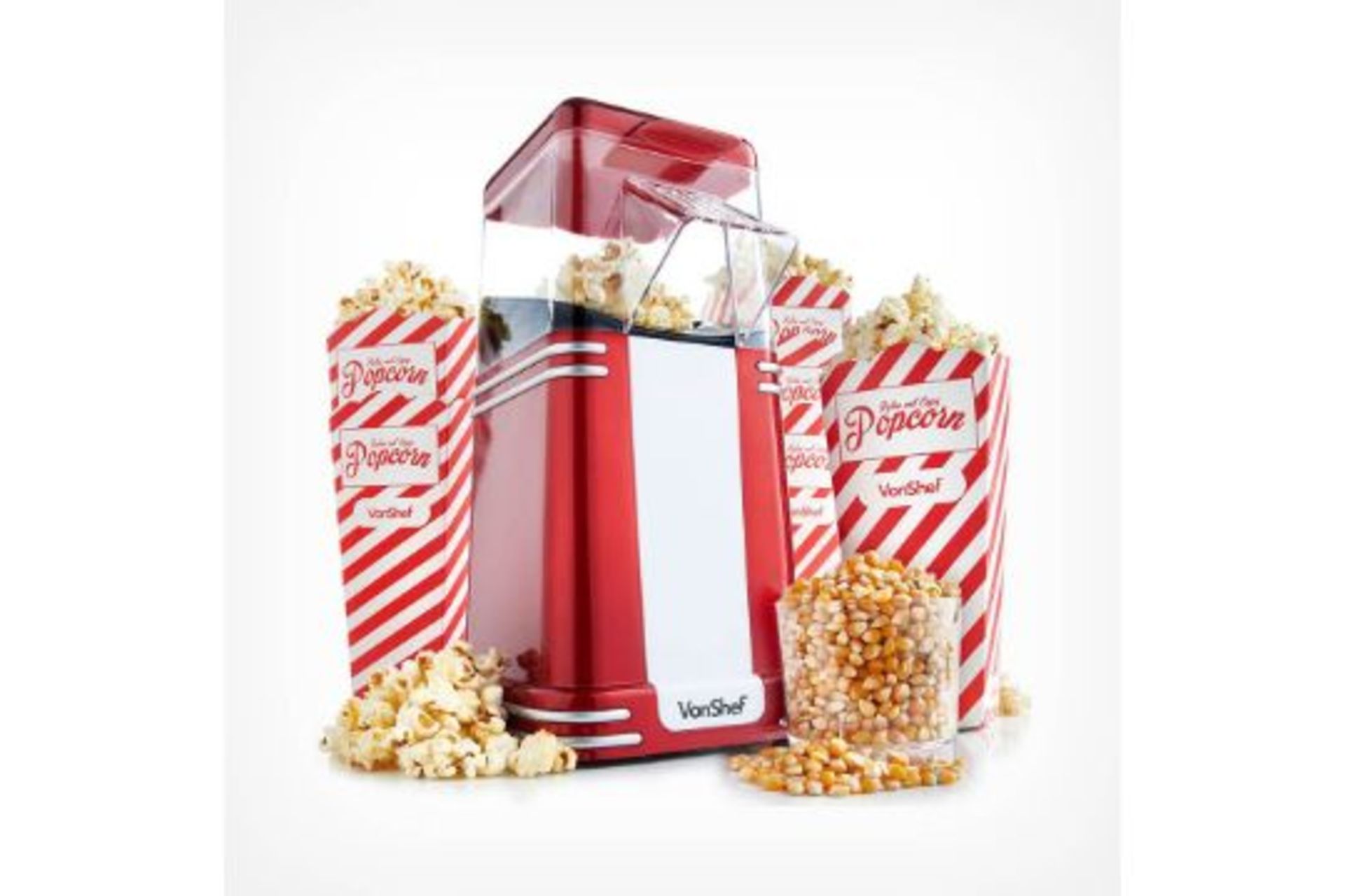 Retro Popcorn Maker. - BI. Perfect for movie nights, house parties or whenever you fancy a sweet