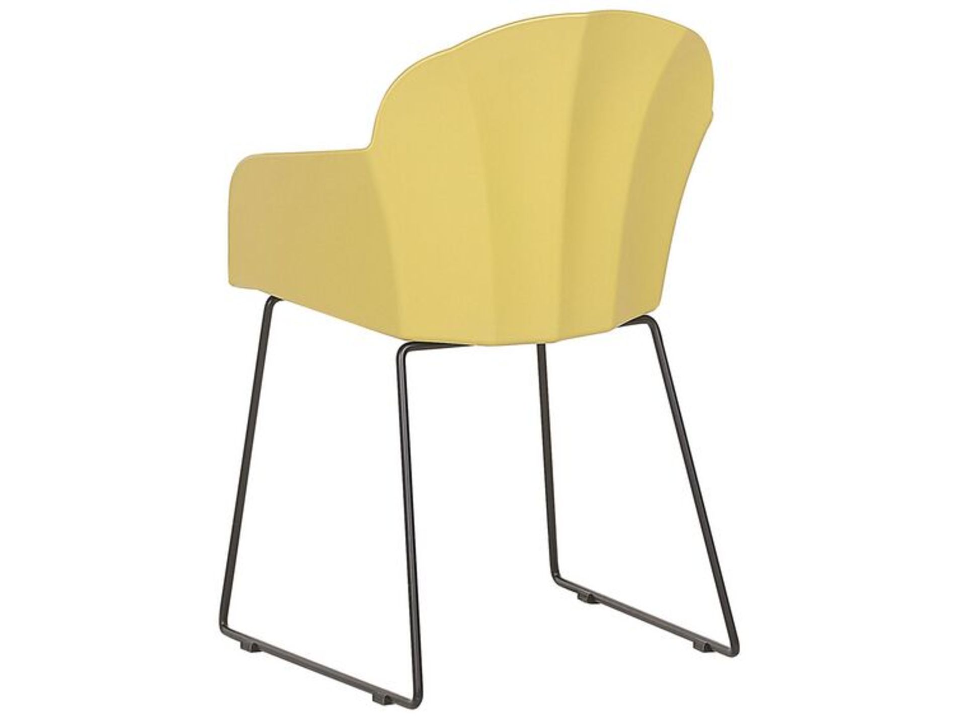 Sylva Set of 2 Dining Chairs Yellow. - SR6. RRP £199.99. Dining chairs should first and foremost - Image 2 of 2