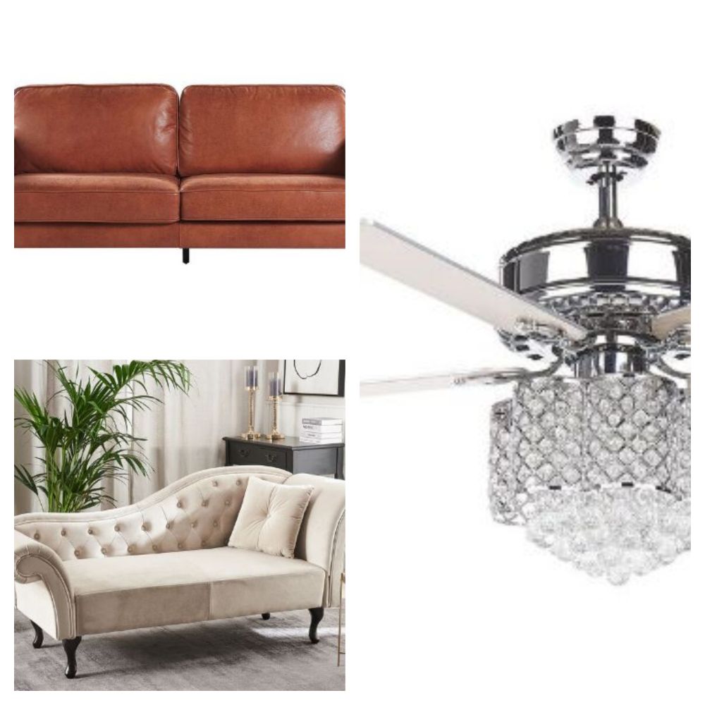 Luxury Sofas, Loungers, Chairs, Stools, Dining Tables, Bedside Tables, Ceiling Fans, Lighting, Plant Pots, Rugs & Much More! Delivery Available