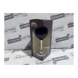 20 X BRAND NEW INDIVIDUALLY PACKAGED CHRISTMAS IN NEW YORK LUXURY WINE GLASSES R2.2