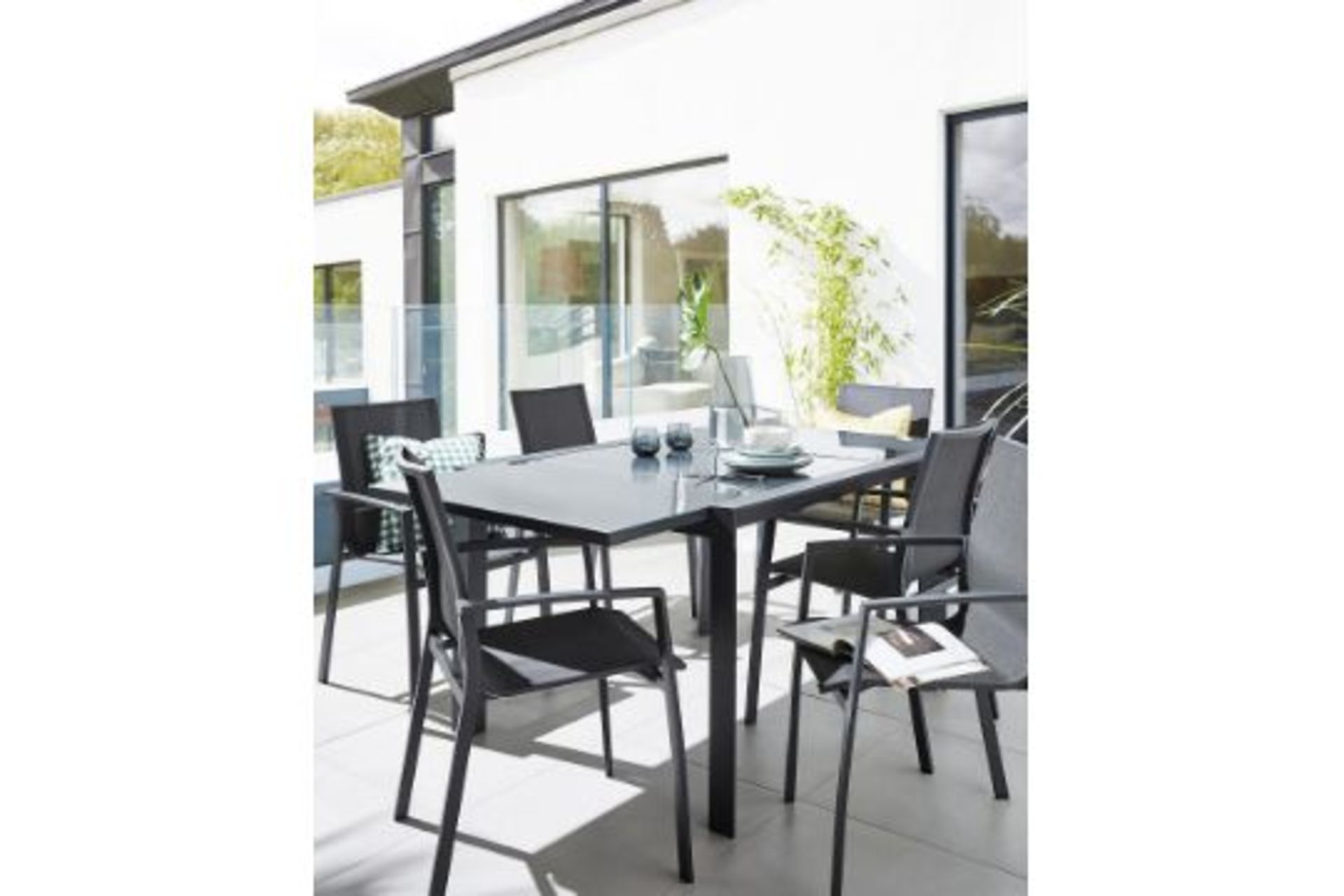 BRAND NEW Oslo 6 Seater Dining Set with Extendable Table. RRP £699 EACH. The Oslo Dining Set with