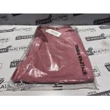15 X BRAND NEW MAISON DE NIMES PINK BELTED TROUSERS SIZE XL R16-5