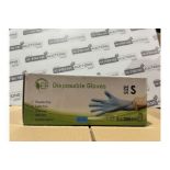 4000 X BRAND NEW DISPOSABLE GLOVES SIZE SMALL R6-6