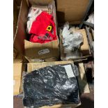 MIXED LOT INCLUDING SANTA TROUSERS, WORKWEAR, FOOD BAGS R12-9