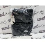 5 X BRAND NEW LAMBRETTA SLIM FIT JOGPANTS BLACK SIZE XXL RRP £40 EACH R19