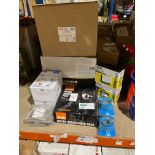 16 PIECE MIXED LOT INCLUDING WINTER ACCESSORIES PACK, DOWNLIGHTS, FLOODLIGHTS ETC P3