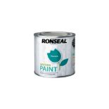 20 X BRAND NEW RONSEAL PEACOCK MATT GARDEN PAINT 250ML RRP £14 EACH