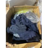 50 PIECE MIXED WORKWEAR LOT INCLUDING WINTER GLOVES, JACKETS, TROUSERS ETC R9B IN 2 BOXES