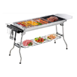 BRAND NEW LARGE BBQ GRILL WITH UNDER STORAGE SHELF RRP £220 R18-6