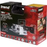 BRAND NEW TREND T18S/BJK CORDLESS BUSCUI JOINTER RRP £379 R15-11