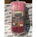 5 X BRAND NEW SNOOOZZZEEE 37 INCH CHERRY OVAL PET BEDS R13-1