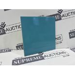 14 X BRAND NEW PACKS OF 40 GLINA BLUE GLOSS CERAMIC WALL TILES 150 X 150MM S1RA