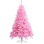 3 X BRAND NEW 4ft Luxury Pink 320 Tip Christmas Tree