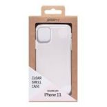 120 X NEW PACKAGED GROOVE IPHONE 12 PRO MAX CLEAR SHELL PHONE CASES. (ROW15RACK)