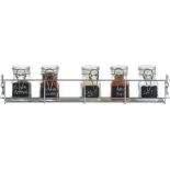 24 X BRAND NEW LUXURY SINGLE TIER SPICE RACKS R3-1