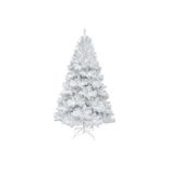 5 X BRAND NEW LUXURY 5 FT WHITE CHRISTMAS TREES APW