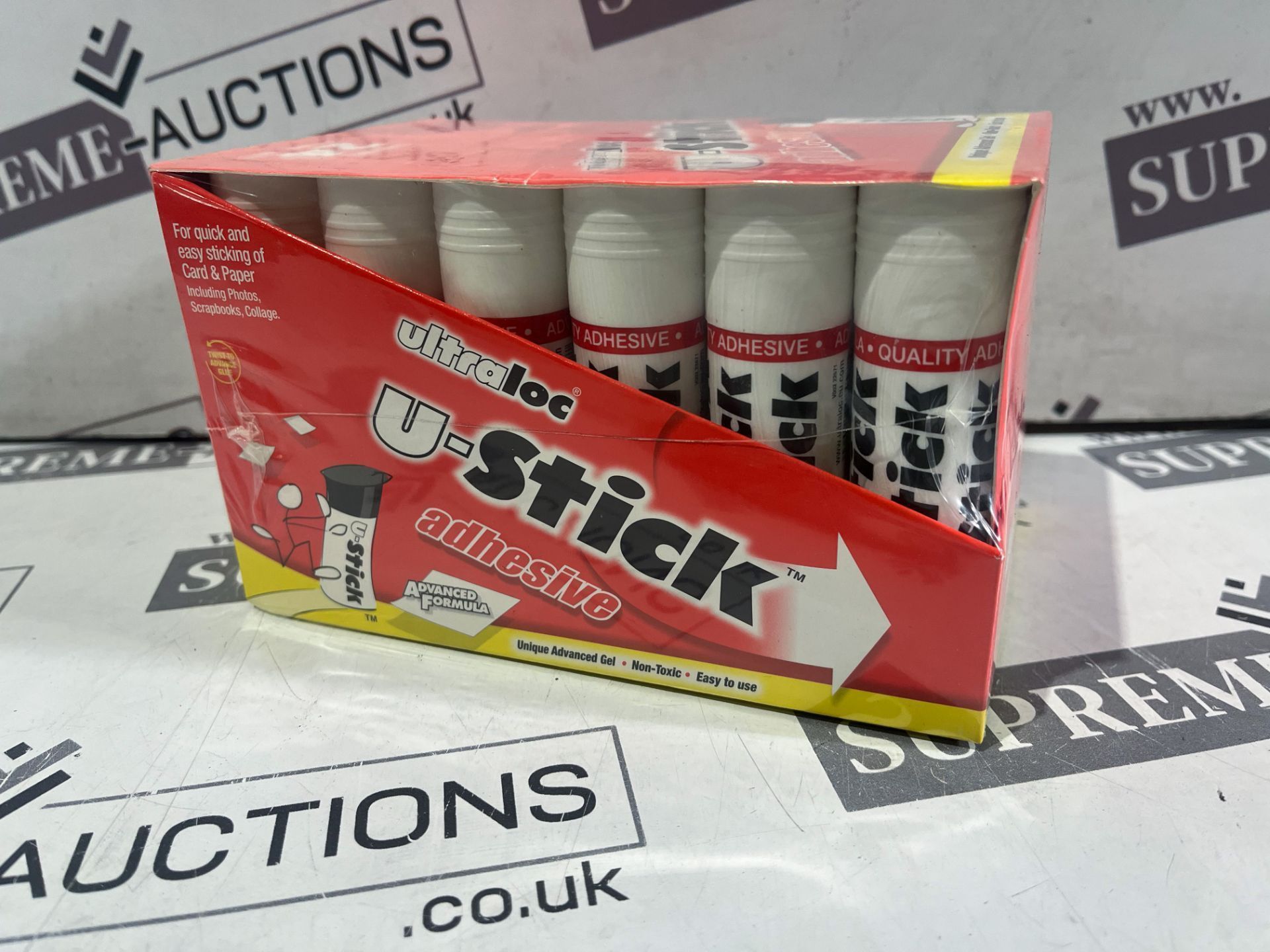 10 X BRAND NEW PACKS OF 24 20G ULTRA LOCK U STICK ADHESIVE GLUE R13.5