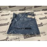 12 X BRAND NEW MAISON DE NIMES BLUE CARDIGANS SIZE LARGE R5-2