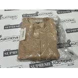 7 X BRAND NEW MAISON DE NIMES CREAM CARDIGANS SIZE MEDIUM R3-5