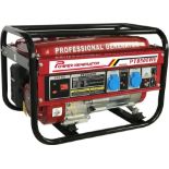 3 X New & Boxed Professional Petrol Generator PT8500WE 2.7 kW. Professional Gasoline Generator