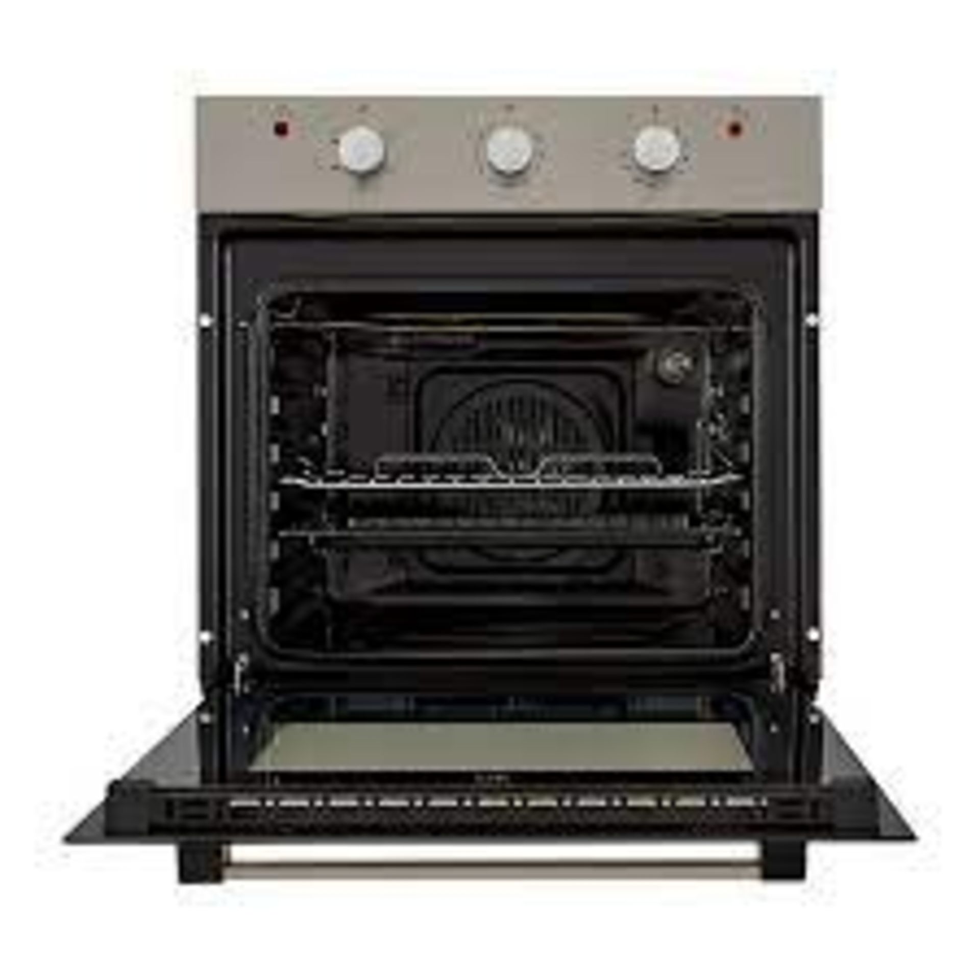 Cooke & Lewis CLFSB60 Built-in Single Fan Oven - Black. - R46. Enjoy cooking again with this black - Image 2 of 2