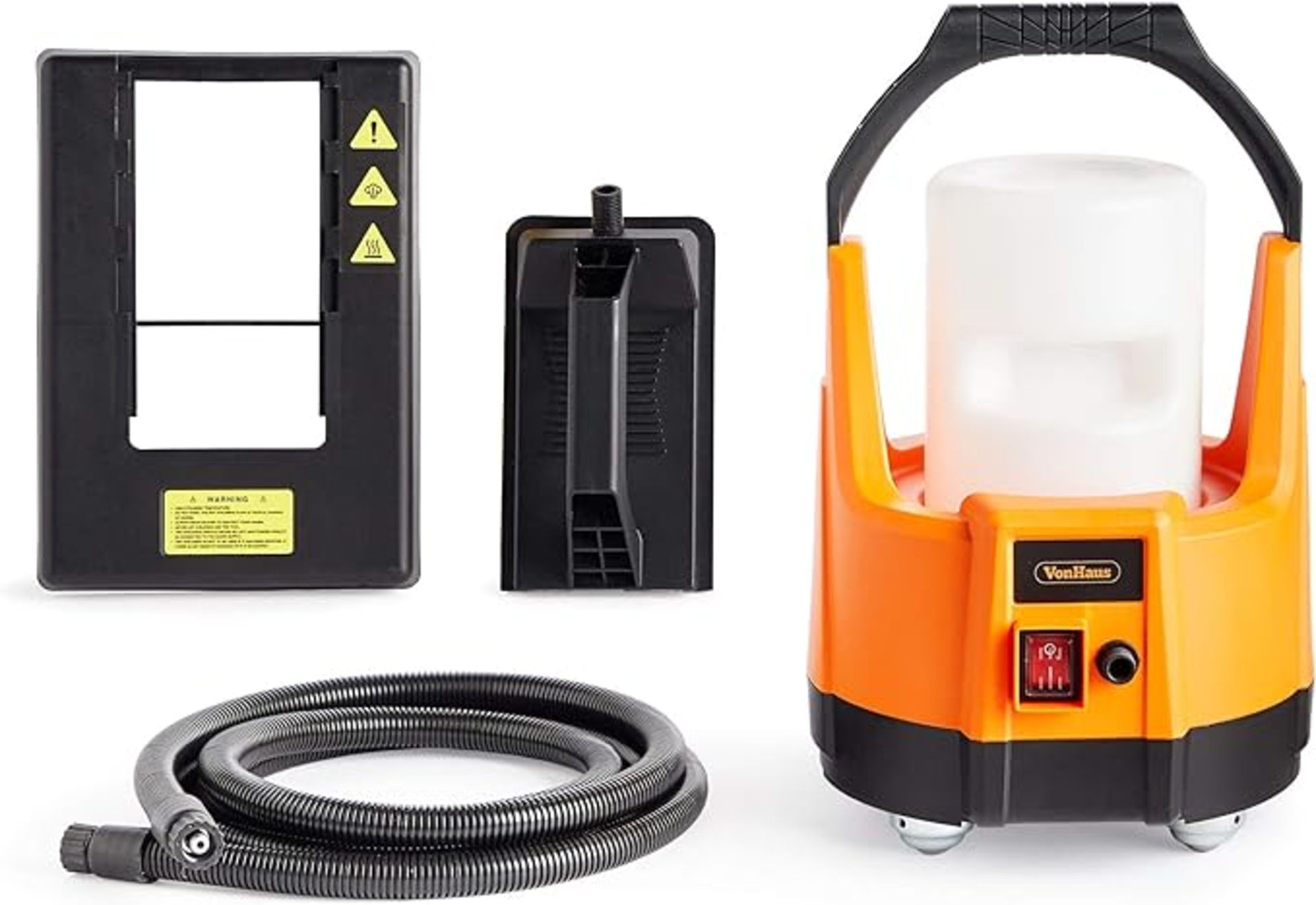 Wallpaper Steamer/Stripper/Remover with Fast 2 Min Heat Up Time - 2.5L Water Tank - Energy Efficient