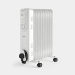 9 Fin 2000W Oil Filled Radiator - White. - PW. This powerful oil-filled radiator does just that,