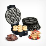 Doughnut, Brownie & Waffle Maker. - PW. Combining a waffle, brownie and mini doughnut maker in