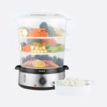 3 Tier Steamer 800W. - S2BW. Steaming is the healthier way to cook. It doesn’t require any