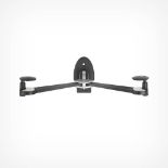 Adjustable TV Shelf Bracket. - S2BW. In addition to its movable clamps to keep your device