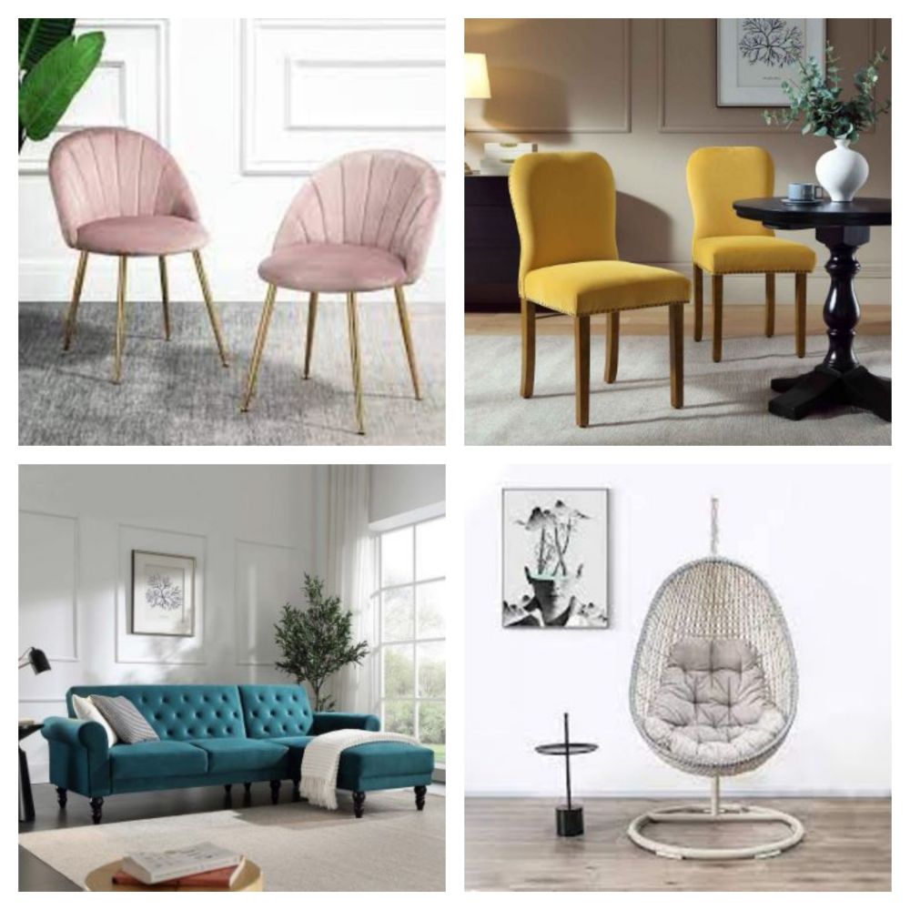 Luxury Bar Stools, Office Chairs, Dining Sets, Coffee Tables, Dining Chairs, Bedside Tables, Sofa Beds, Sofas, Benches, Mirrors & More!