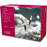 12 x NEW BOXED SETS OF Konstsmide Fairy Lights. RRP £45 PER BOX. 240 Clear Bulb Traditional Style