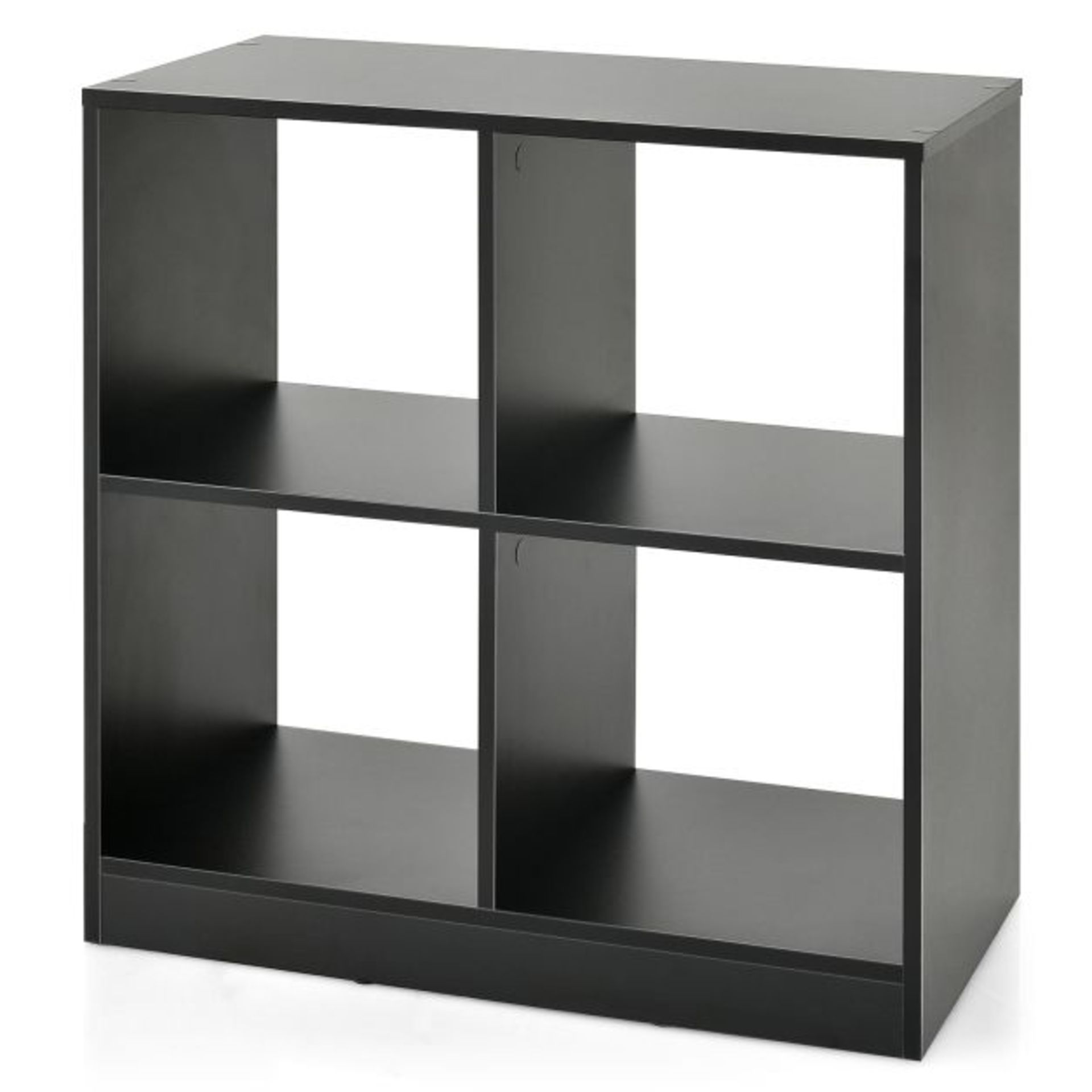 4-cube Wooden Storage Cabinet with Anti-Toppling Device