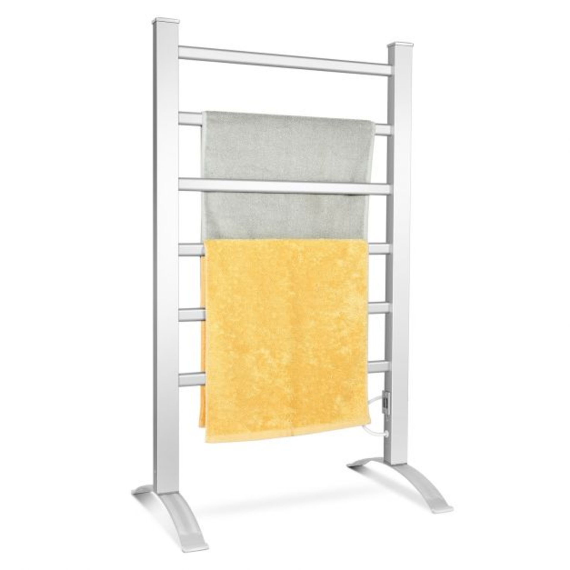 2-in-1 Electric Towel Warmer with 6 Bars - RRP £90.99 (LOCATION - H/S R 4.1)