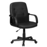 Mid-Back Office Chair with Adjustable Height