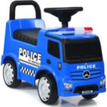 Kids Ride On Push Police Car with Storage Space