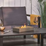 Rectangle Bioethanol Tabletop Fireplace - RRP £37.99 (LOCATION - H/S R 2.2)