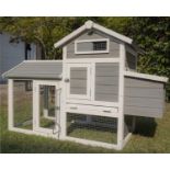 Brand New Pets Imperial® Clarence Grey Chicken Coop, The “Clarence” is a small chicken coop that