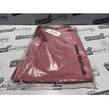 15 X BRAND NEW MAISON DE NIMES PINK BELTED TROUSERS SIZE XL R16-5