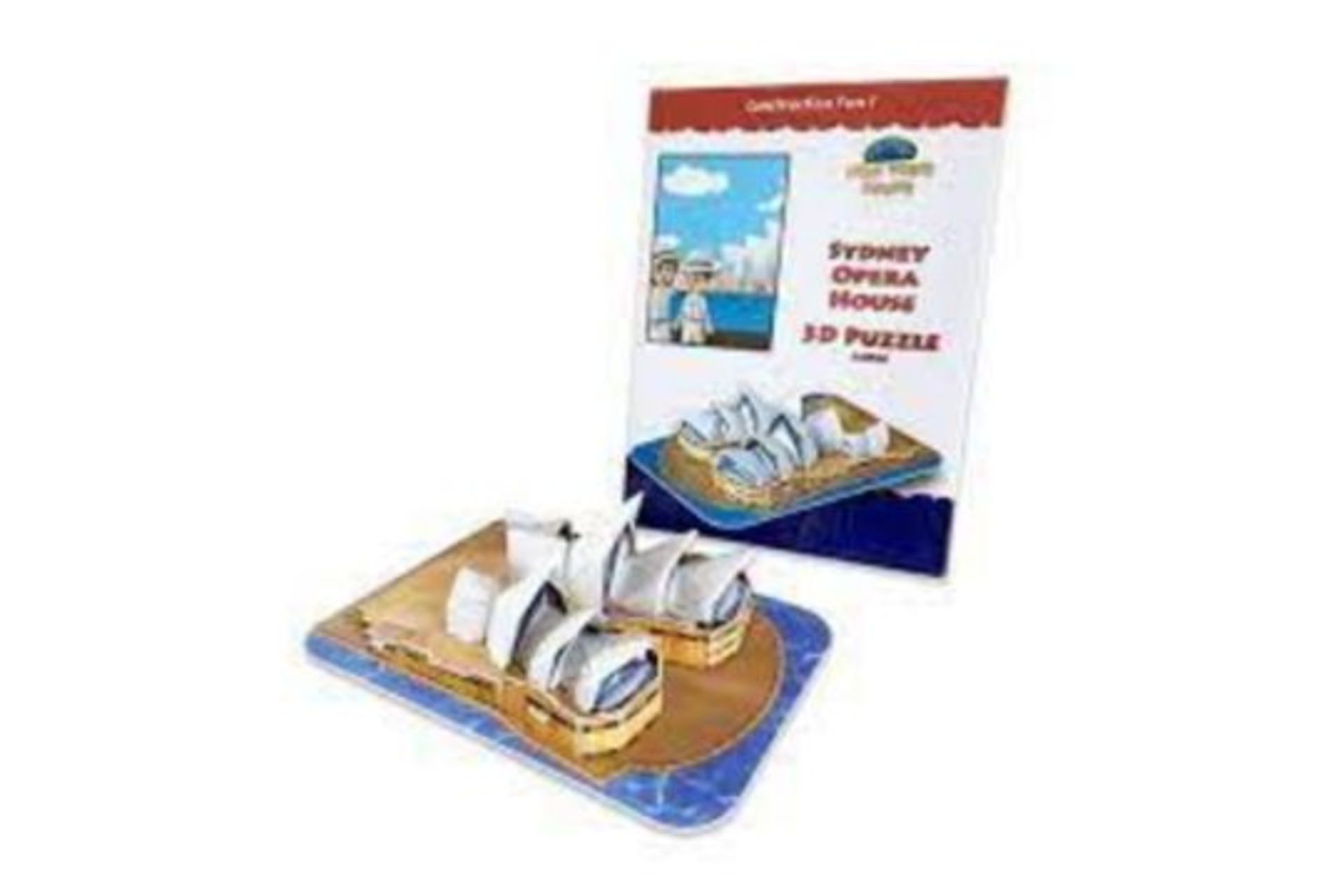 100 X BRAND NEW ASSORTED CHILDRENS EDUCATIONAL PUZZLES INCLUDING SYDNEY OPERA HOUSE AND LEANING