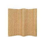 vidaXL Room Divider Bamboo 250x165 cm Natural. - (R51). The room divider is made of bamboo which