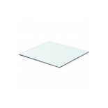 vidaXL Shelf Panel Glass Clear (R51) - Simply yet effectively transform your plain wall into a