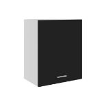 vidaXL Hanging Cabinet Black 50x31x60 cm Engineered Wood. - (R51). The storage cabinet is durable