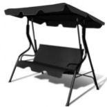 Garden Patio Metal Swing 3 Seater Lounger - RRP £164.99 (LOCATION - H/S R 4.5)