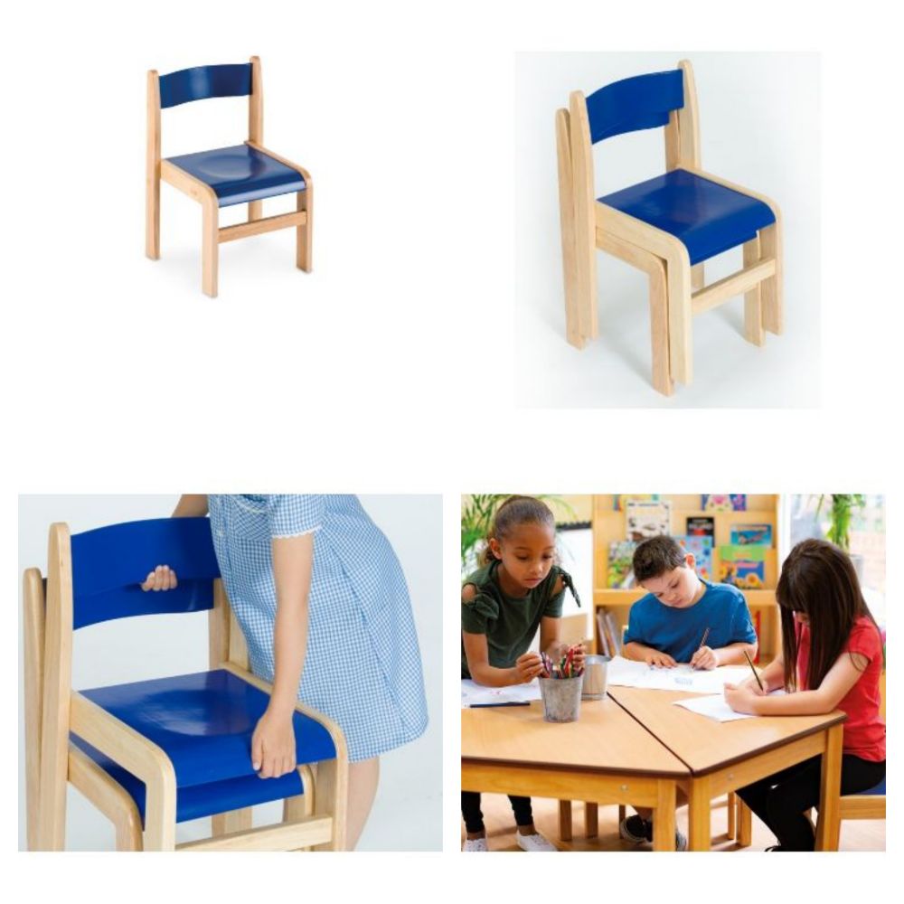 Liquidation - Pallets & Trade Lots of Kit for Kids Stackable High Quality Wooden Chairs - Delivery Available!