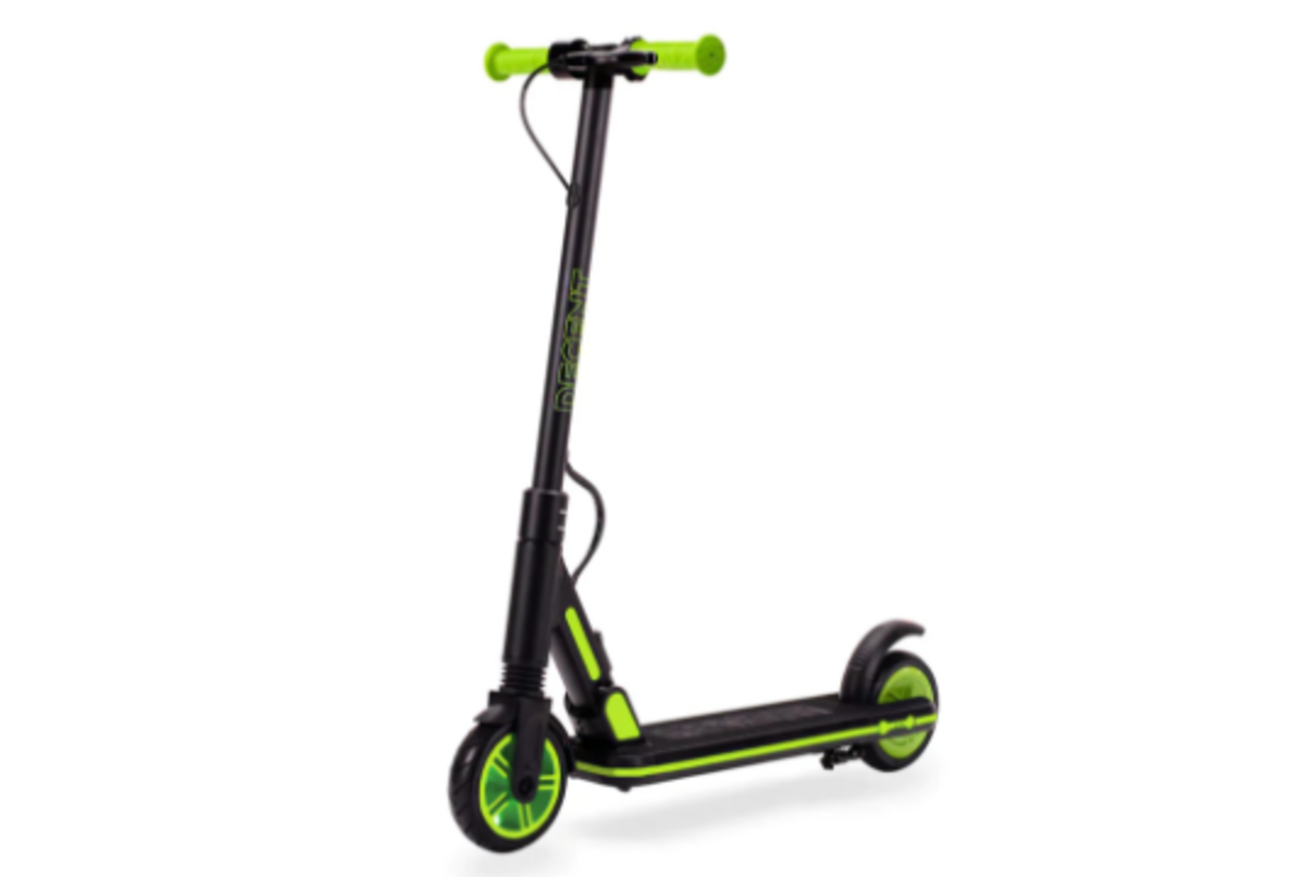 New &Boxed DECENT Kids Electric Scooter - Blue/Green. Let your kids zip around in style. With this